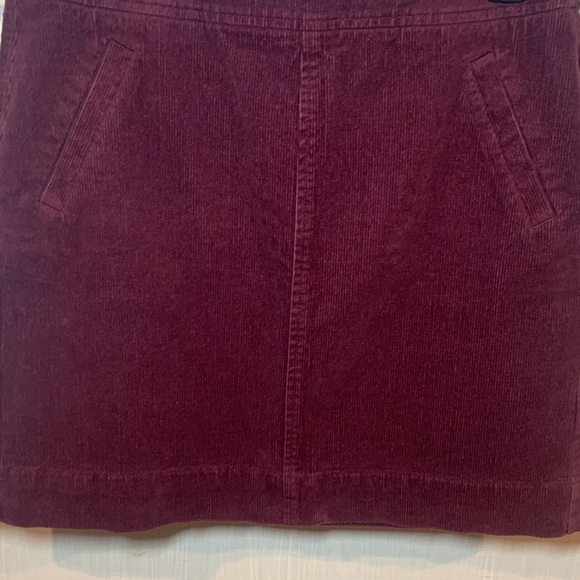 LOFT Rich Maroon Mini Skirt - Picture 5 of 11